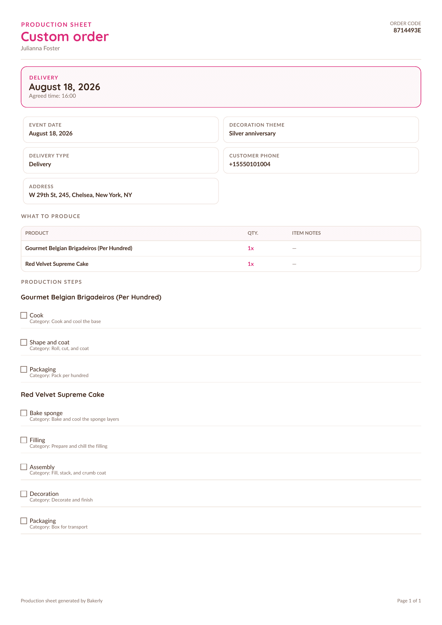 Recipe costing sheet for bakeries: what it is, what it's for, and how to build yours
